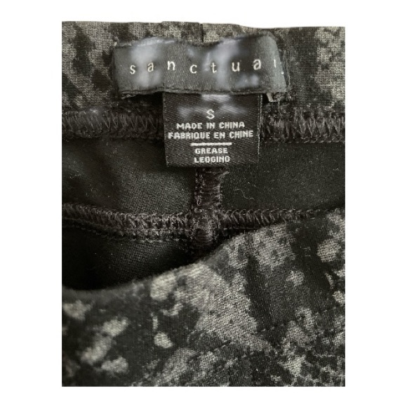 Sanctuary Snake Printed Leggings Size Small - Picture 3 of 4